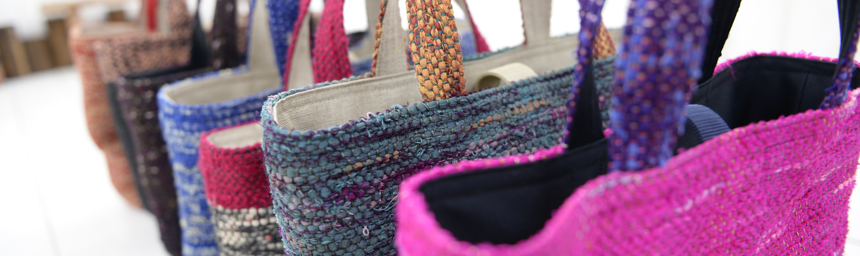 裂き織りnaonao作品ができるまで Process